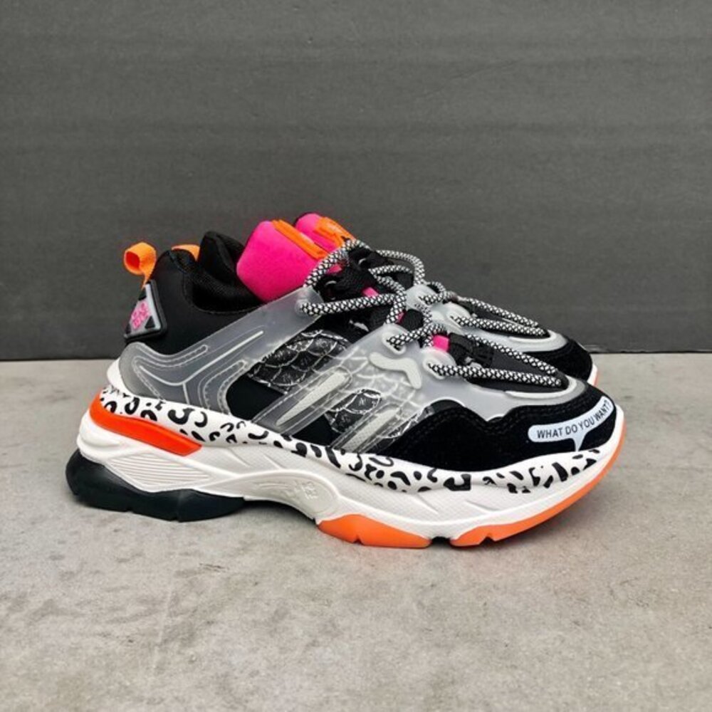 Women's Shoes Sneakers Multicolour Flatform Platform Laces Fashion sneakers